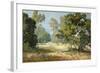 Oaks and Sycamores-Franz Bischoff-Framed Art Print