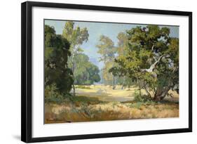 Oaks and Sycamores-Franz Bischoff-Framed Art Print