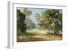 Oaks and Sycamores-Franz Bischoff-Framed Art Print