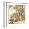 Oaks-Eugen Bracht-Framed Art Print