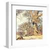 Oaks-Eugen Bracht-Framed Art Print