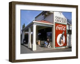 Oakville Grocery, Oakville, Napa Valley, California, USA-Janis Miglavs-Framed Premium Photographic Print
