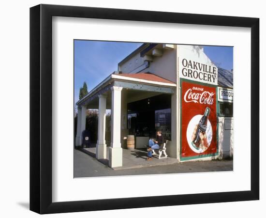 Oakville Grocery, Oakville, Napa Valley, California, USA-Janis Miglavs-Framed Photographic Print