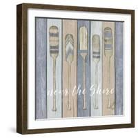 Oars Near the Shore-Andi Metz-Framed Art Print