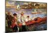 Oarsman of Chatou-Pierre-Auguste Renoir-Mounted Art Print