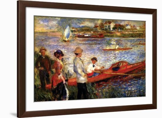 Oarsman of Chatou-Pierre-Auguste Renoir-Framed Premium Giclee Print