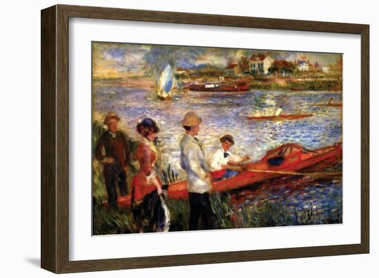 Oarsman of Chatou-Pierre-Auguste Renoir-Framed Art Print