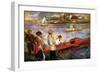 Oarsman of Chatou-Pierre-Auguste Renoir-Framed Art Print