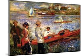 Oarsman of Chatou-Pierre-Auguste Renoir-Mounted Art Print