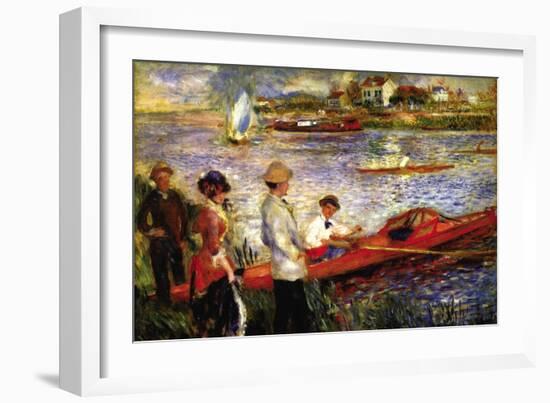 Oarsman of Chatou-Pierre-Auguste Renoir-Framed Art Print