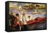 Oarsman of Chatou-Pierre-Auguste Renoir-Framed Stretched Canvas