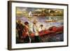 Oarsman of Chatou-Pierre-Auguste Renoir-Framed Art Print