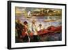 Oarsman of Chatou-Pierre-Auguste Renoir-Framed Art Print