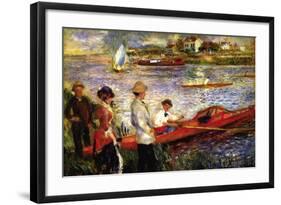 Oarsman of Chatou-Pierre-Auguste Renoir-Framed Art Print