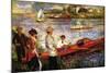 Oarsman of Chatou-Pierre-Auguste Renoir-Mounted Art Print