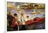 Oarsman of Chatou-Pierre-Auguste Renoir-Framed Art Print