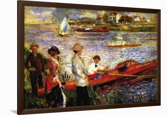 Oarsman of Chatou-Pierre-Auguste Renoir-Framed Art Print