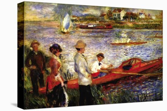 Oarsman of Chatou-Pierre-Auguste Renoir-Stretched Canvas