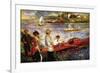 Oarsman of Chatou-Pierre-Auguste Renoir-Framed Art Print