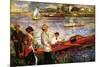 Oarsman of Chatou-Pierre-Auguste Renoir-Mounted Art Print