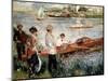 Oarsmen at Chatou-Pierre-Auguste Renoir-Mounted Giclee Print