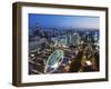 Oasis 21 and City Skyline, Nagoya City, Gifu Prefecture, Japan, Asia-Christian Kober-Framed Photographic Print