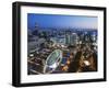 Oasis 21 and City Skyline, Nagoya City, Gifu Prefecture, Japan, Asia-Christian Kober-Framed Photographic Print