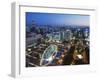 Oasis 21 and City Skyline, Nagoya City, Gifu Prefecture, Japan, Asia-Christian Kober-Framed Photographic Print