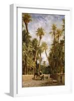 Oasis at Lagrount-Eugene Fromentin-Framed Giclee Print