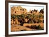 Oasis Bardai, Tchad-Gilles Santantonio-Framed Art Print