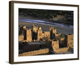 Oasis by River, Morocco-Michael Brown-Framed Photographic Print