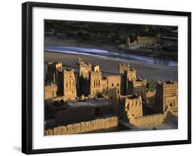 Oasis by River, Morocco-Michael Brown-Framed Photographic Print