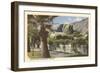 Oasis Hotel, Palm Springs, California-null-Framed Art Print