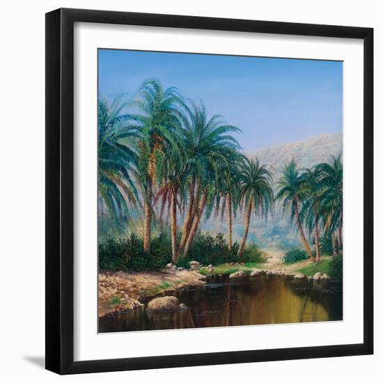 Oasis II-Graham Petley-Framed Giclee Print