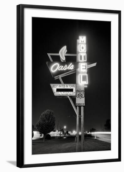 Oasis Motel-Hakan Strand-Framed Giclee Print