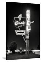 Oasis Motel-Hakan Strand-Stretched Canvas