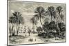 Oasis of Gafsa: Tunis-Charles Barbant-Mounted Giclee Print
