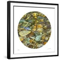 Oasis Pool Circle-Joy Doherty-Framed Giclee Print