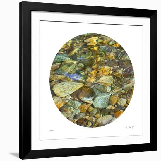 Oasis Pool Circle-Joy Doherty-Framed Giclee Print