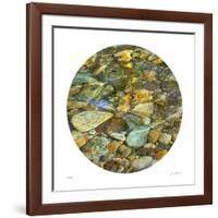 Oasis Pool Circle-Joy Doherty-Framed Giclee Print