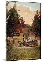 Oast Houses 1908-null-Mounted Art Print