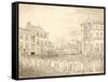 Oastler Speech in Huddersfield 1844-null-Framed Stretched Canvas