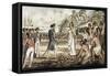 Oatehite, Illustration from 'The Voyages of Captain Cook'-Isaac Robert Cruikshank-Framed Stretched Canvas