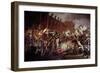 Oath of the Armee Made to Emperor Napoleon I (1769-1821) after the Distribution of the Eagles at Th-Jacques Louis David-Framed Giclee Print