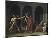 Oath of the Horat-Jacques-Louis David-Mounted Giclee Print