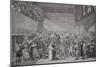 Oath Taken at the Jeu De Paume, 20 June 1789, French Revolution-Jacques-Louis David-Mounted Giclee Print