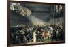 Oath Taken at the Jeu De Paume, 20 June 1789-Jacques-Louis David-Framed Art Print