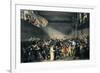 Oath Taken at the Jeu De Paume, 20 June 1789-Jacques-Louis David-Framed Premium Giclee Print