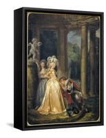 Oath to Love, 1786-Louis Rolland Trinquesse-Framed Stretched Canvas