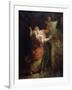 Oath to Love, Middle of the 18th Century-Jean Honoré Fragonard-Framed Giclee Print